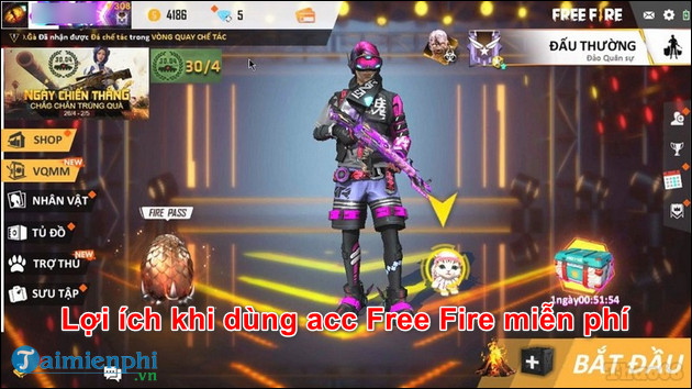 Acc Free Fire - Tìm hiểu địa chỉ mua và cân nhắc về việc sử dụng Acc Free Fire miễn phí