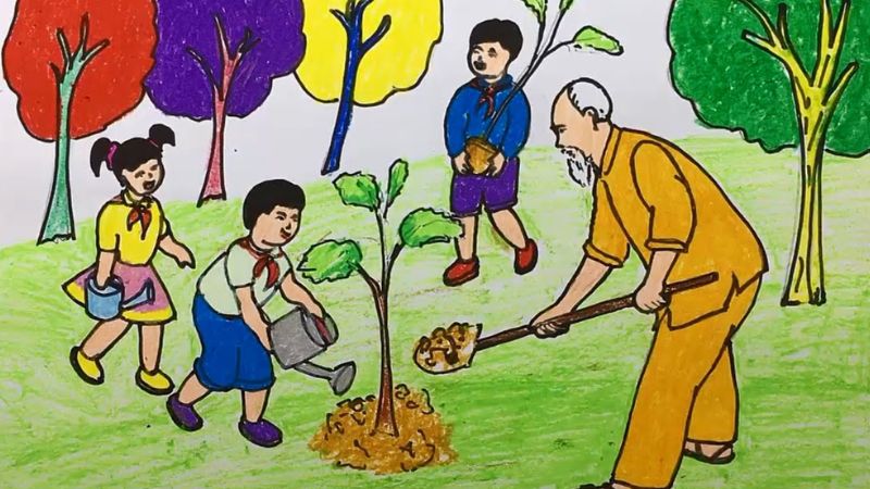 Tranh bảo vệ môi trường: Gợi ý 6 chủ đề với 50 ý tưởng vẽ tranh đẹp và độc đáo nhất