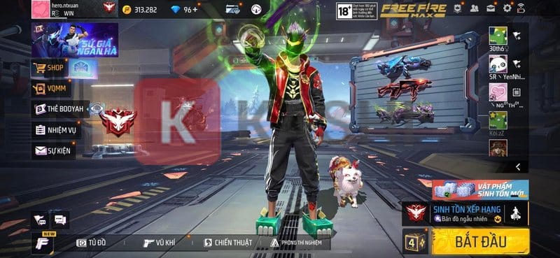 Tặng Acc Free Fire miễn phí - Nhận +900 Nick đăng nhập qua Facebook 2024