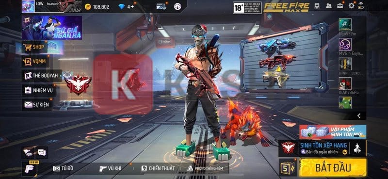 Tặng Acc Free Fire miễn phí - Nhận +900 Nick đăng nhập qua Facebook 2024