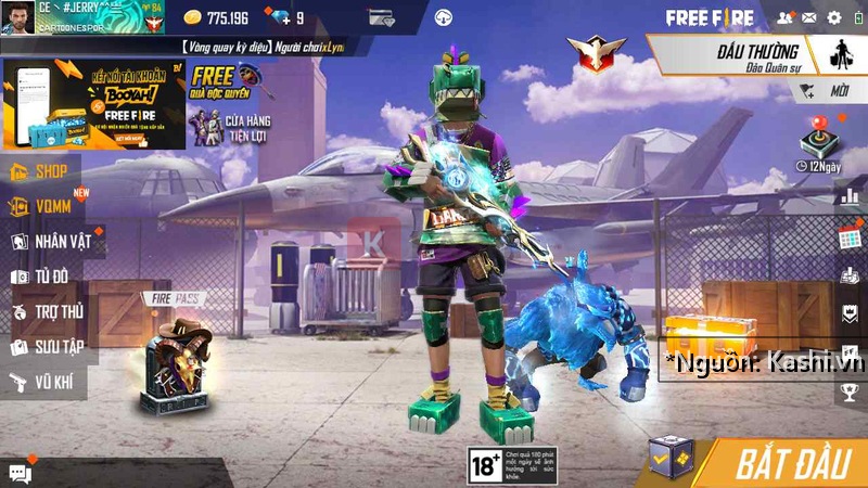 Tặng Acc Free Fire miễn phí - Nhận +900 Nick đăng nhập qua Facebook 2024