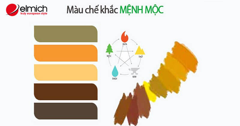 Mạng Mộc hợp màu gì? Chi tiết màu tương sinh tương khắc