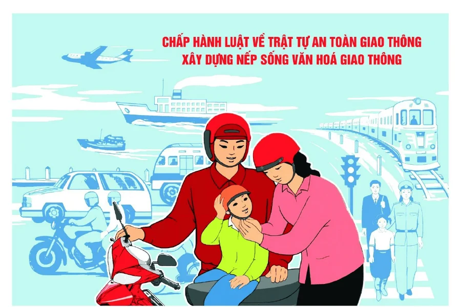 Những bức tranh vẽ về an toàn giao thông đơn giản, đẹp, đầy ý nghĩa.