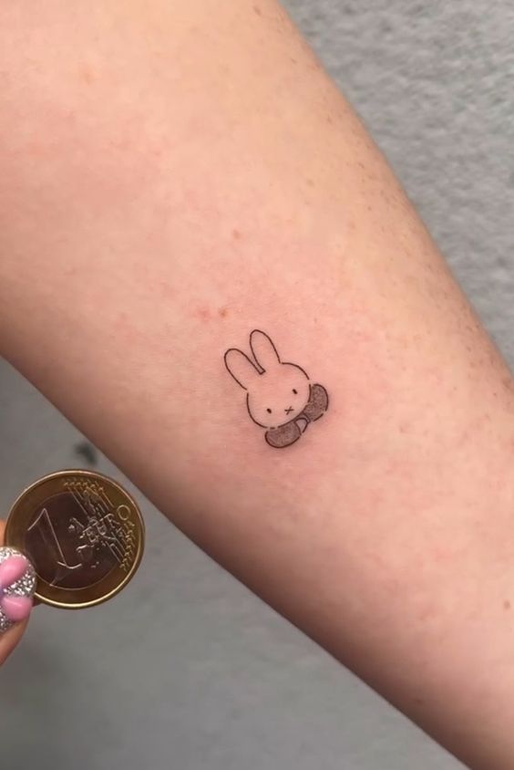 150 hình xăm con thỏ mini dễ thương và độc đáo nhất - Genztattoo