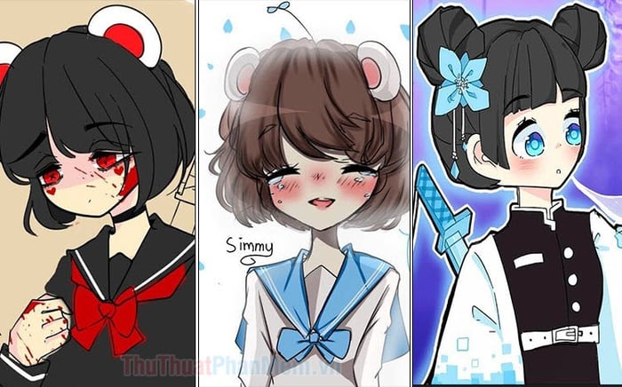 Những bức ảnh xuất sắc của Mèo Simmy Yandere