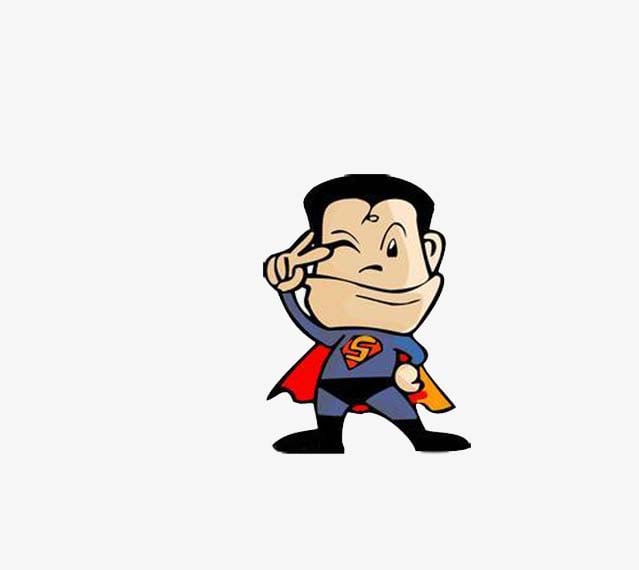 Chibi Siêu Nhân - Bức tranh siêu đẹp và dễ thương về Superman