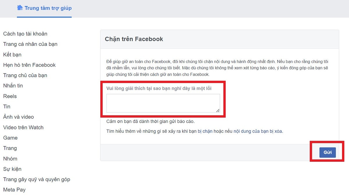 Cách báo cáo nick Facebook mất vĩnh viễn mới nhất 2024