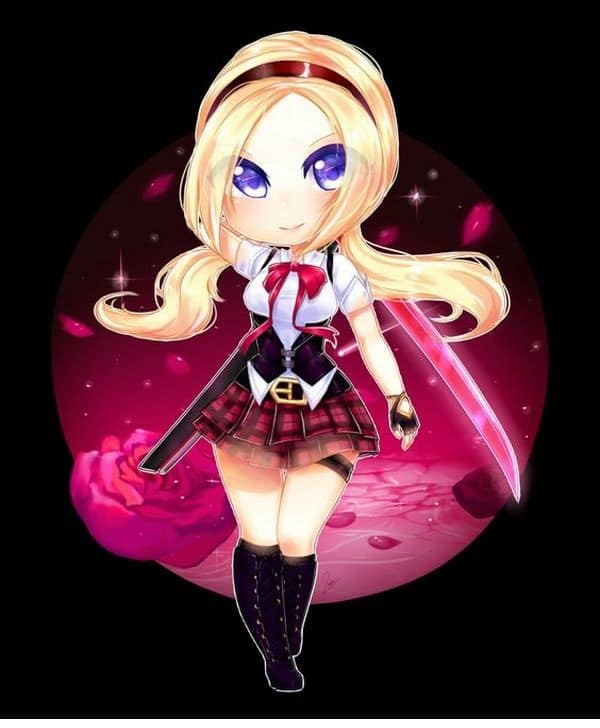 Bộ Ảnh anime chibi ngầu dễ thương cute hot nhất