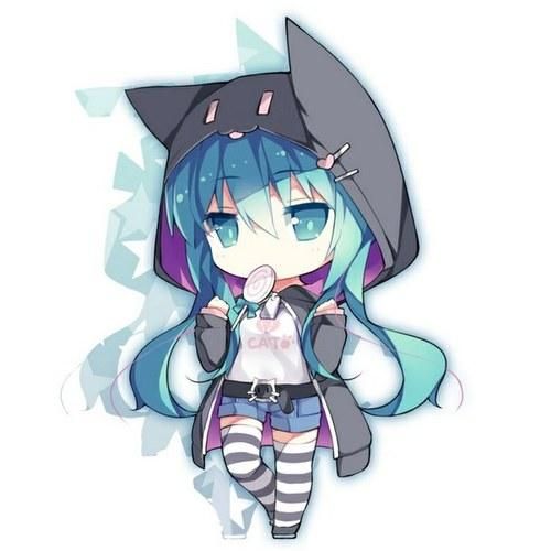 Bộ Ảnh anime chibi ngầu dễ thương cute hot nhất