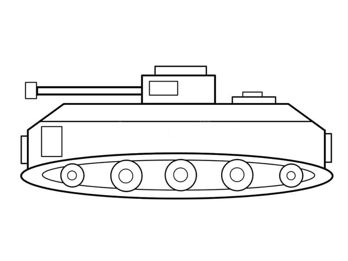 Bộ sưu tập tranh tô màu về xe tăng