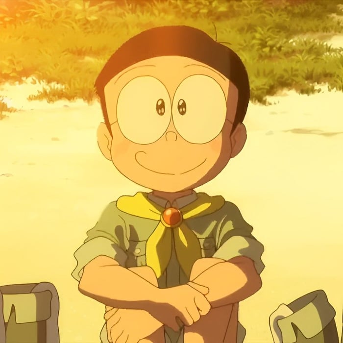 Nobita trong anime vô cùng phong cách