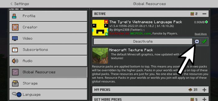 The Ty-el’s Vietnamese Language Pack (1.21, 1.20) - Minecraft PE Tiếng Việt