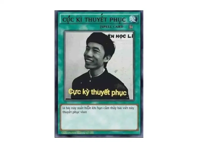 15+ hình ảnh lá bài meme cực vui nhộn hài hước